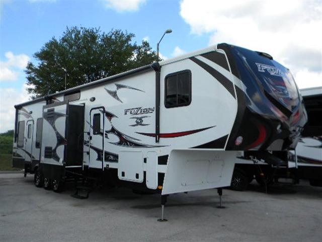 New 2012 Keystone Fuzion 399 Fifth Wheel Toyhauler For Sale